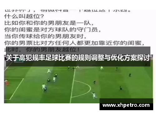 关于高犯规率足球比赛的规则调整与优化方案探讨